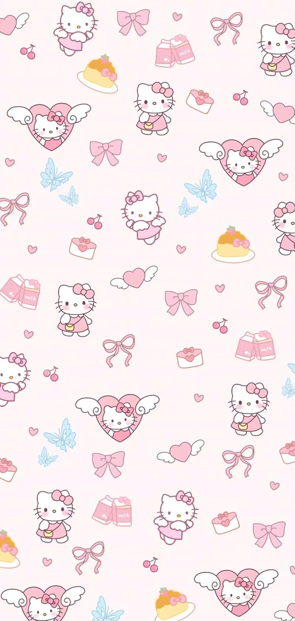 Hình nền điện thoại hello kitty 31