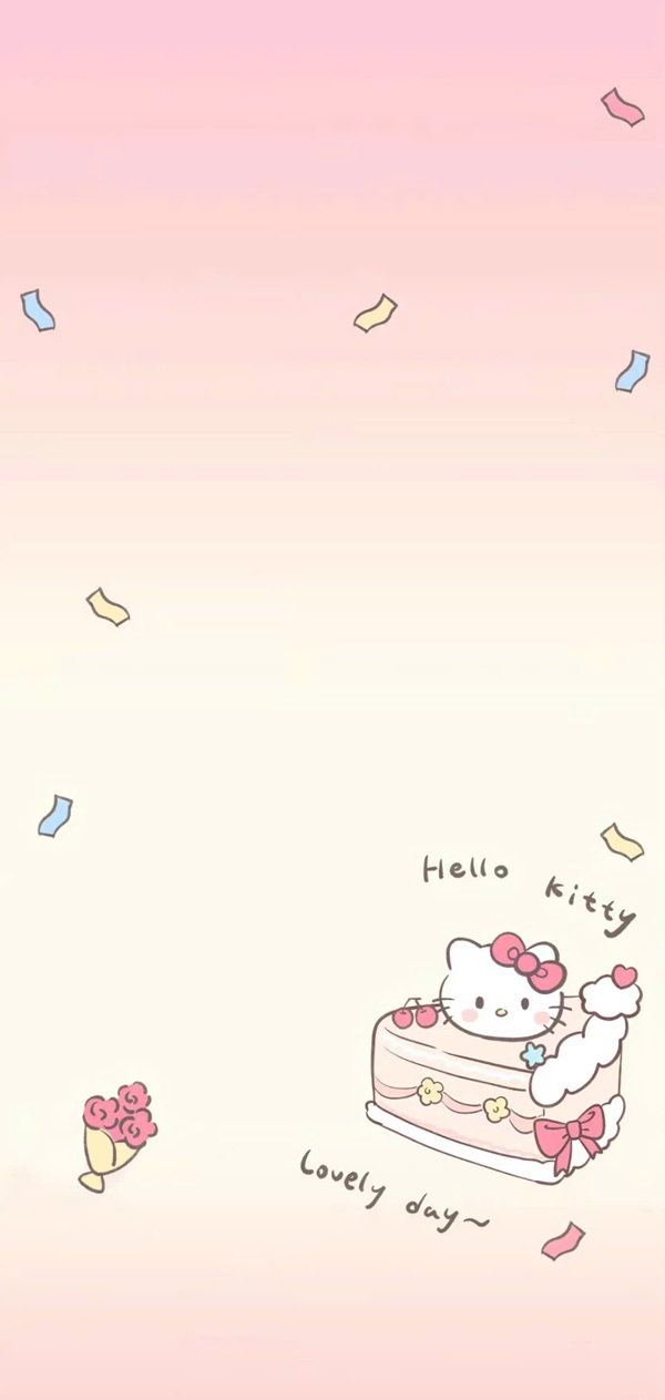 Hình nền điện thoại hello kitty 34