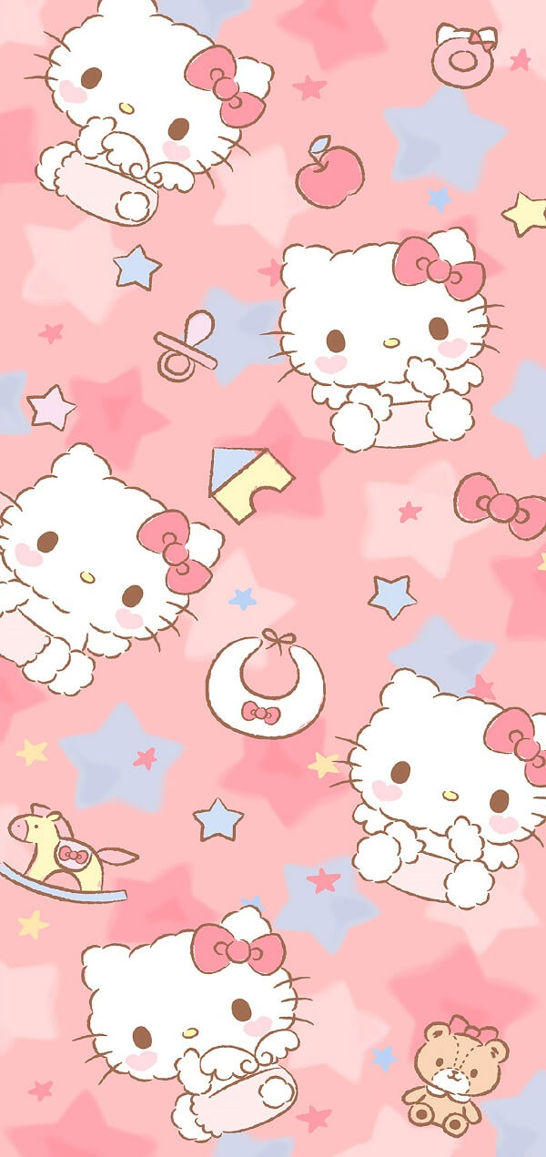 Hinh nen dien thoai hello kitty 2