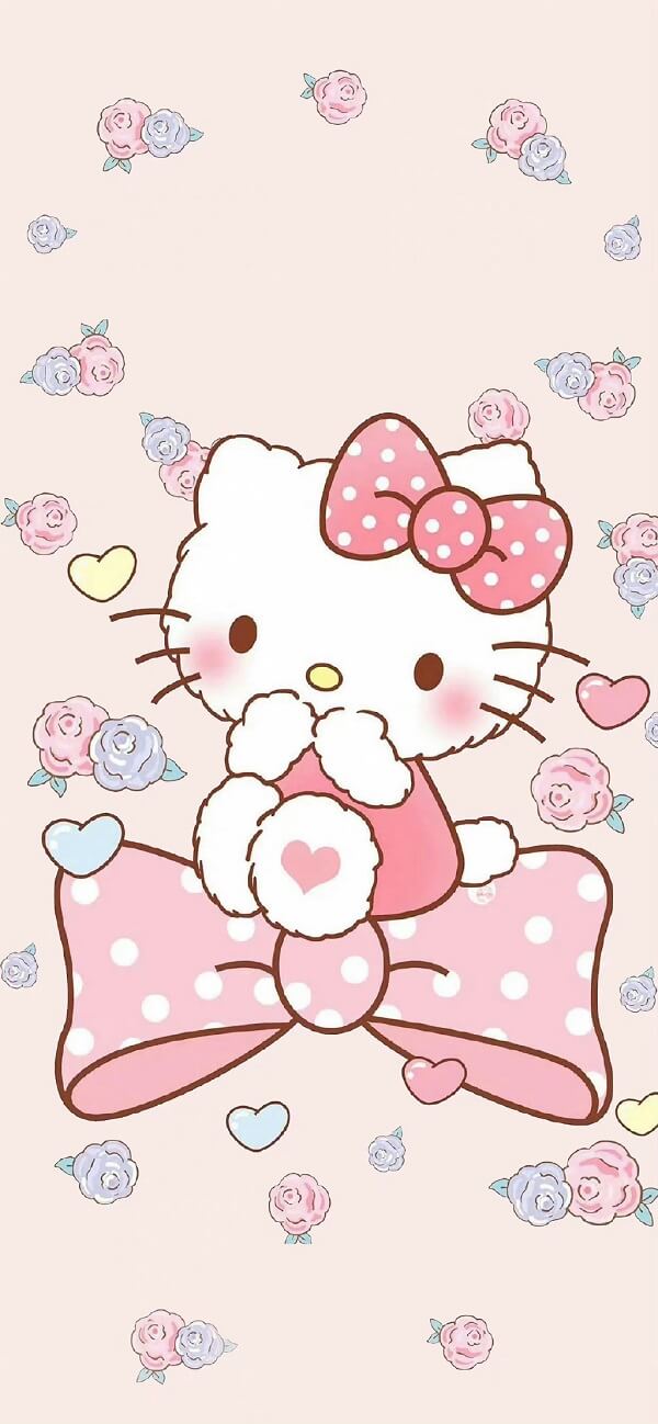 Hinh nen dien thoai hello kitty 5