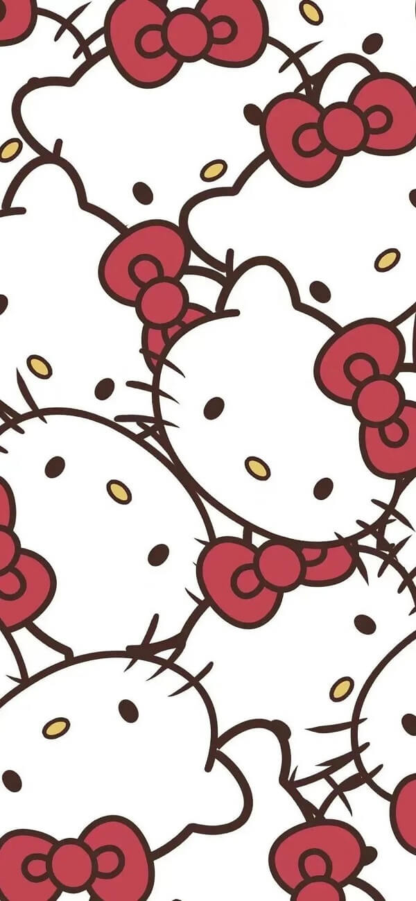 Hình nền điện thoại hello kitty 1