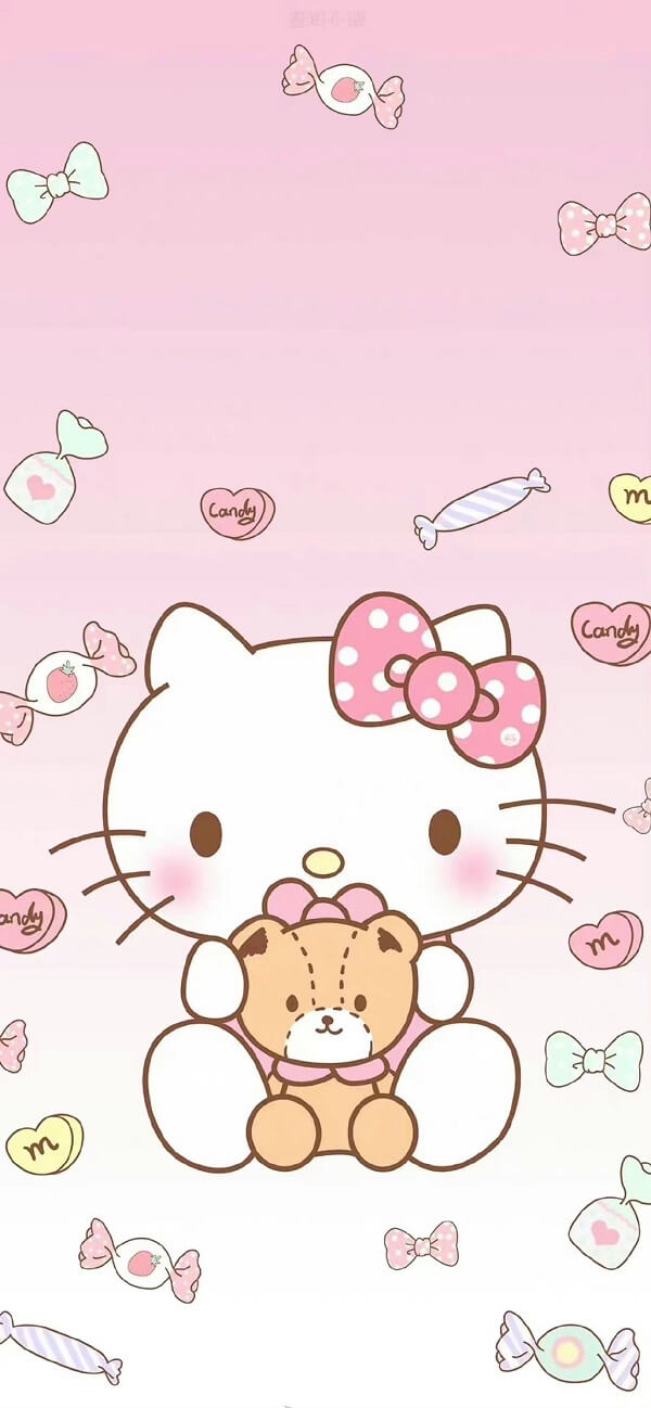 hinh nen hello kitty iphone 