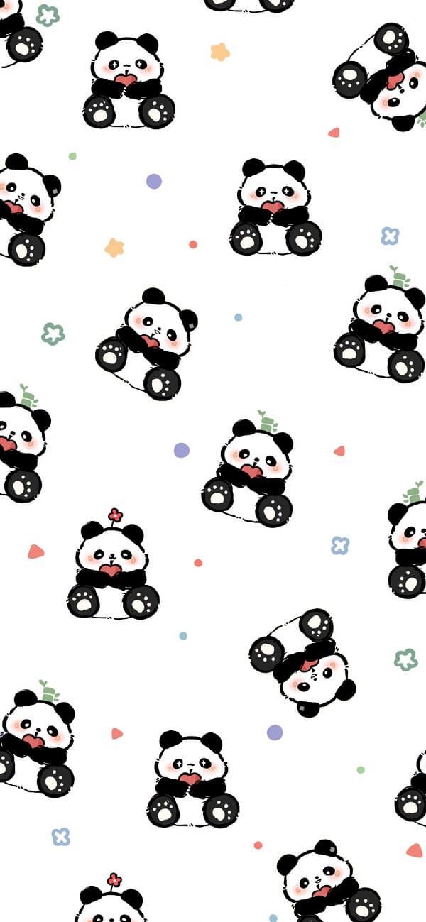 Panda trúc hình nền 9