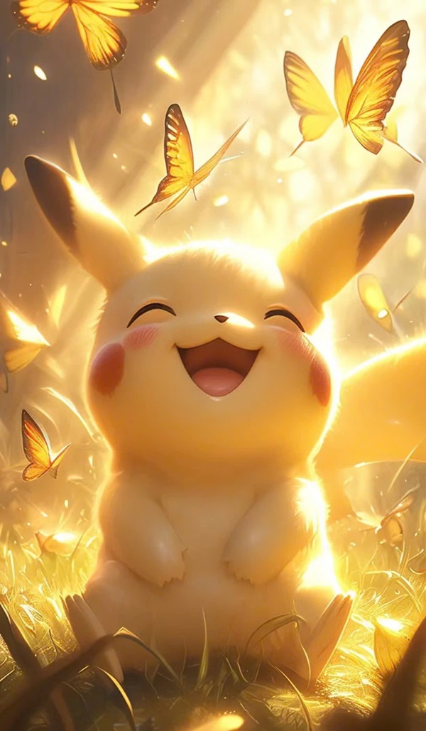 Hình nền pikachu cute 3D cho điện thoai 7