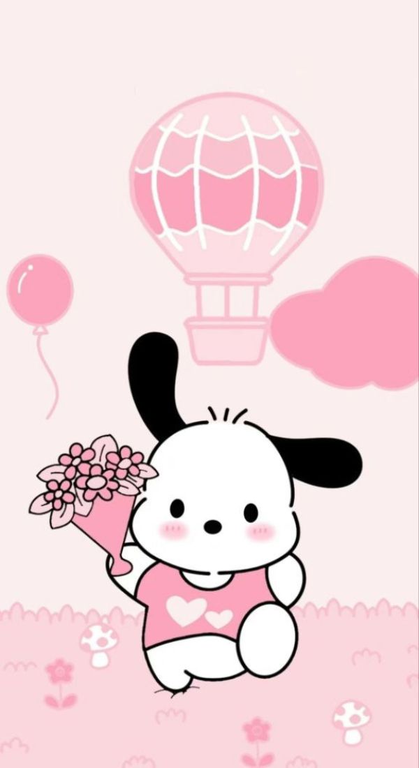 Hình nền Pochacco siêu cute 11