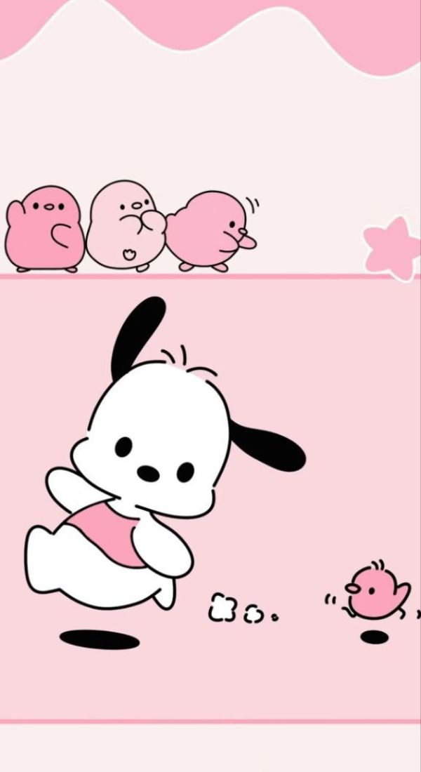 Hình nền Pochacco siêu cute 12