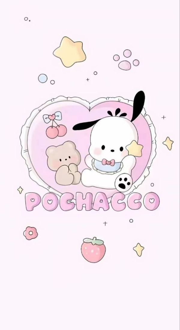 Hình nền Pochacco siêu cute 18