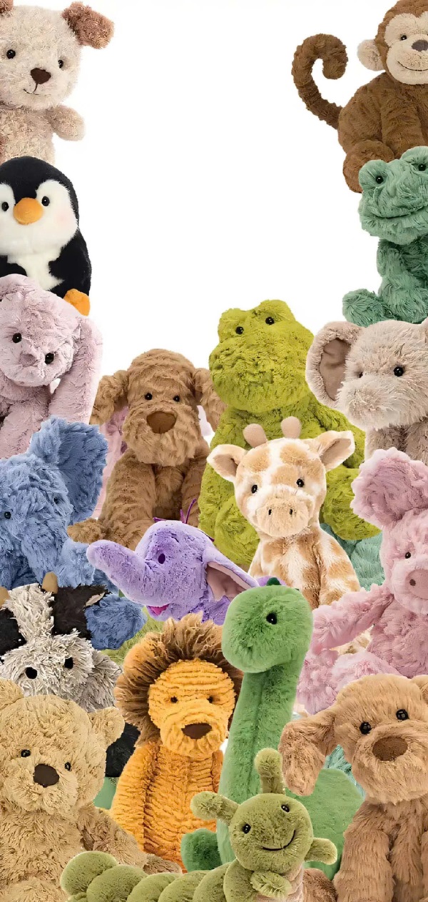 hình nền Jellycat stuffed animals 10