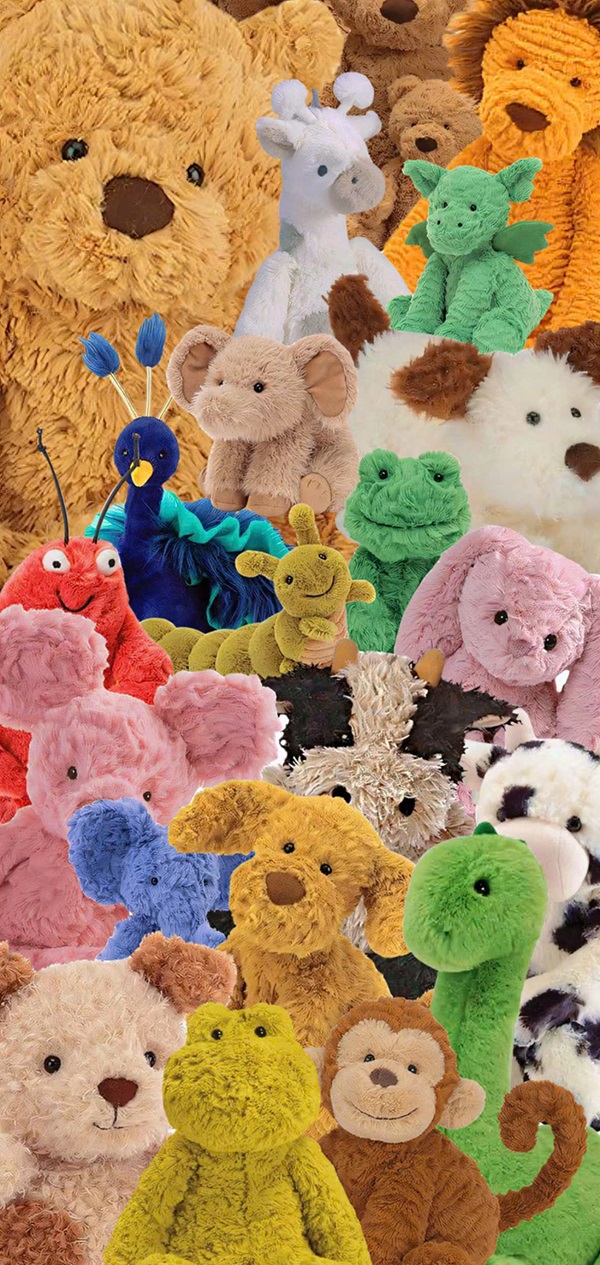 hình nền Jellycat stuffed animals 11