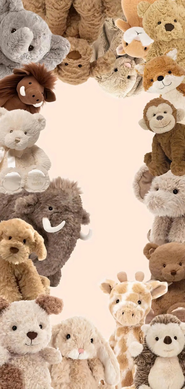 hình nền Jellycat stuffed animals 12