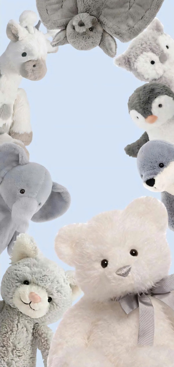 hình nền Jellycat stuffed animals 6