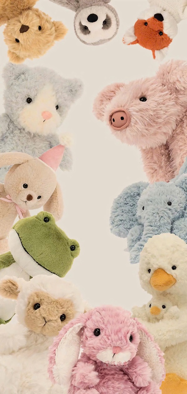 hình nền Jellycat stuffed animals 7