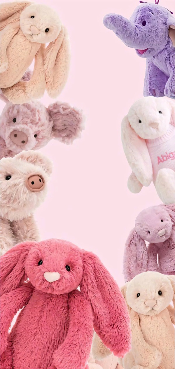 hình nền Jellycat stuffed animals 8