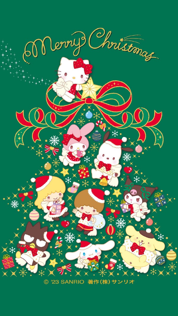 hình nền cinnamoroll noel