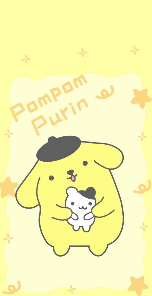 Hình nền Pompompurin cho iphone 22