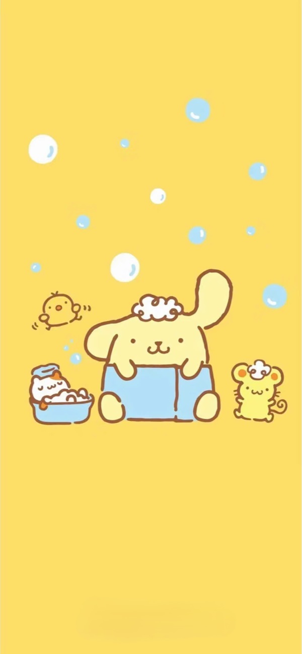 Hình nền Pompompurin cho điện thoại 3