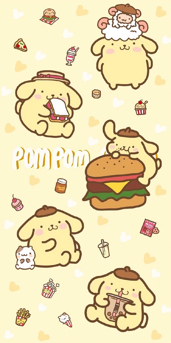 Hình nền điện thoại Pompompurin  10