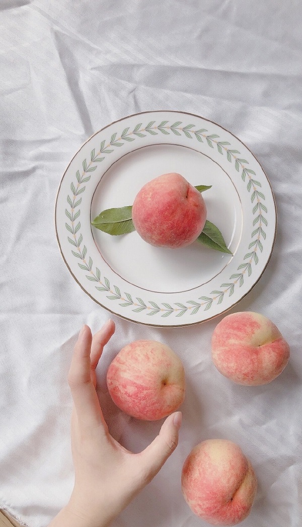 Peach hình nền quả đào cute 2