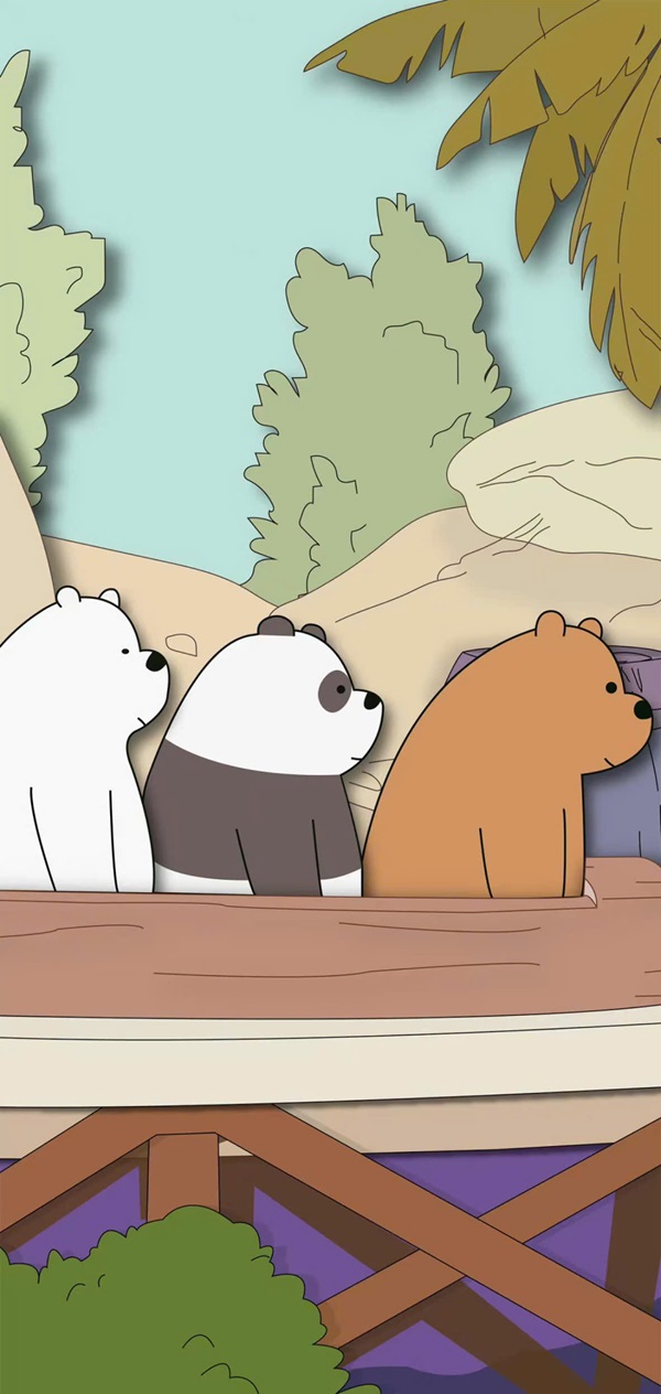 hình nền điện thoại we bare bear 31