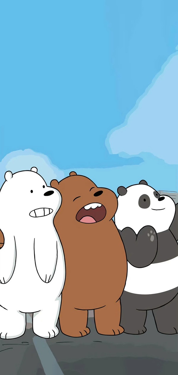 hình nền điện thoại we bare bear 34