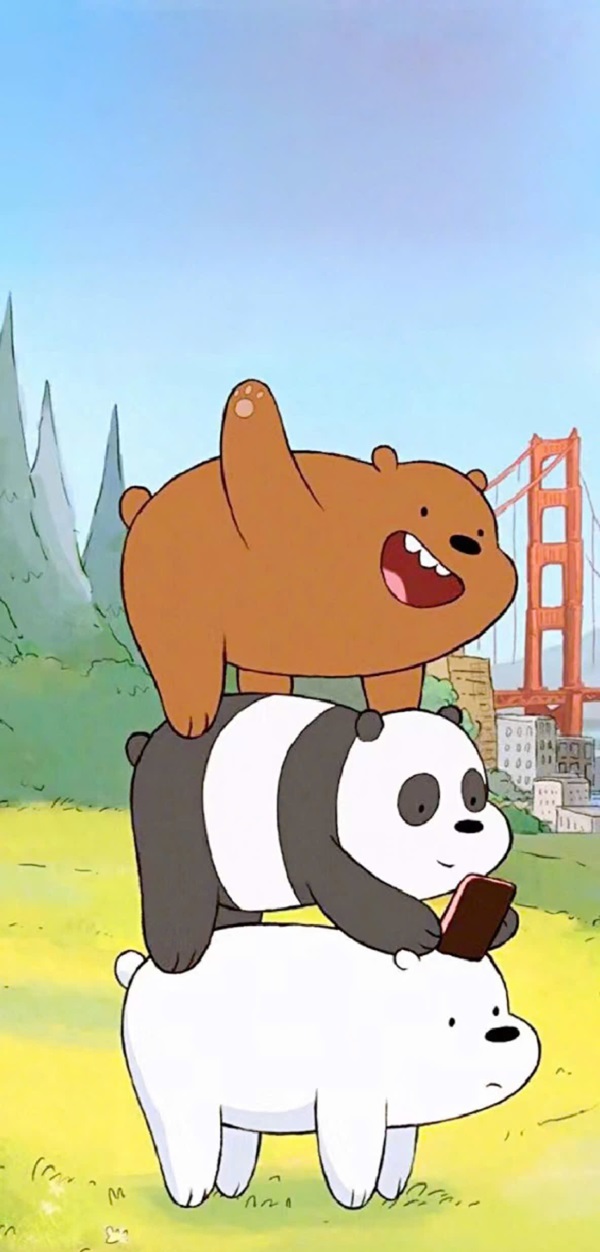 Hình nền We Bare Bears cute 44