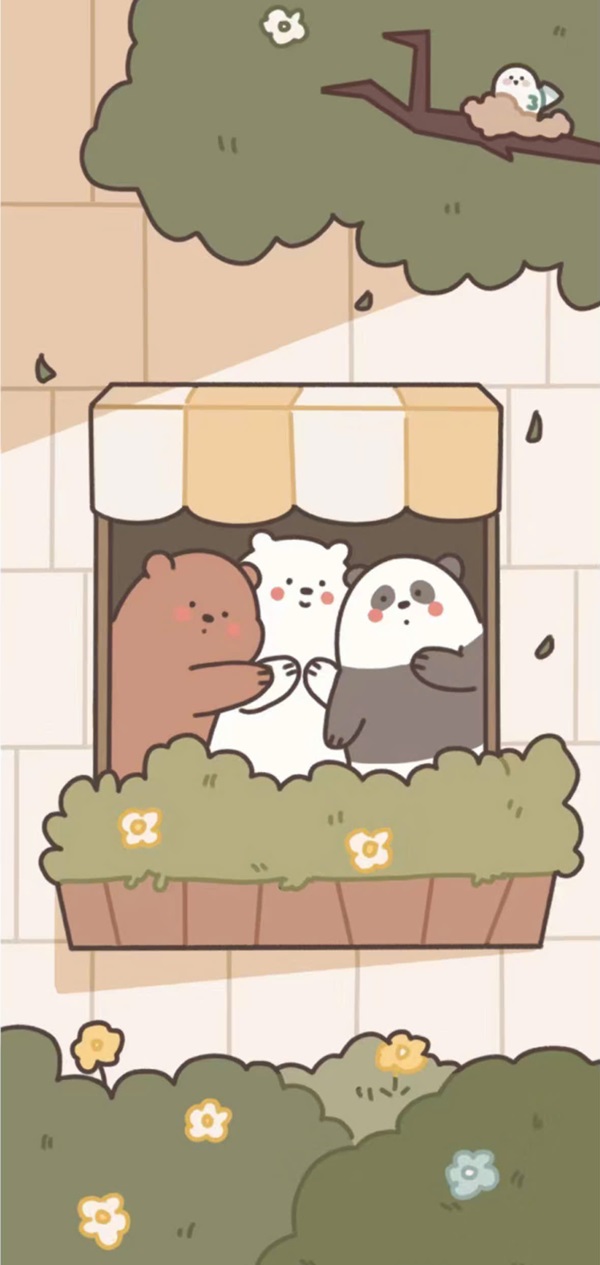 Hình nền We Bare Bears cute 33