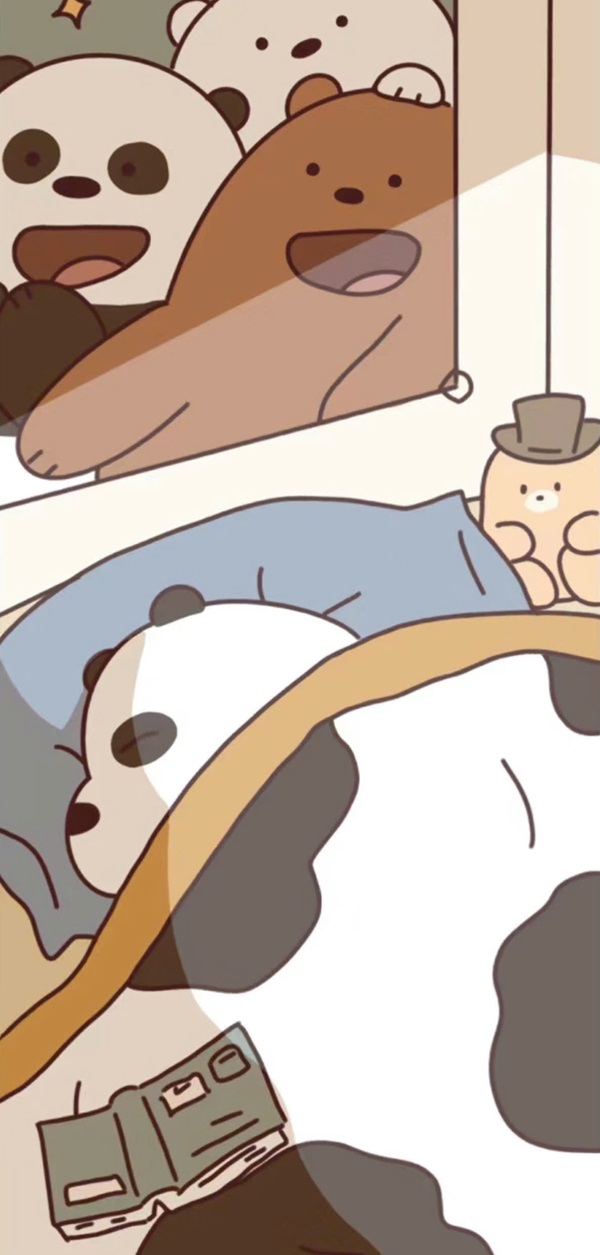 Hình nền We Bare Bears cute 34