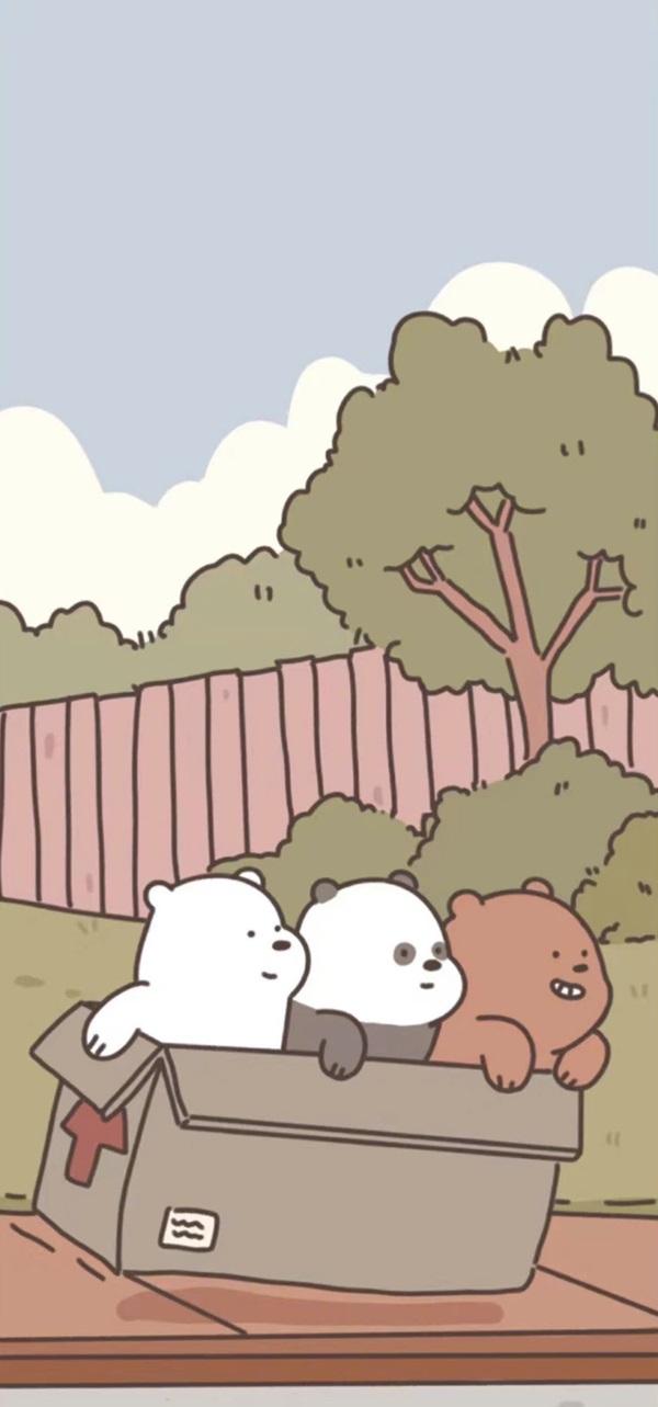 Hình nền We Bare Bears cute 36