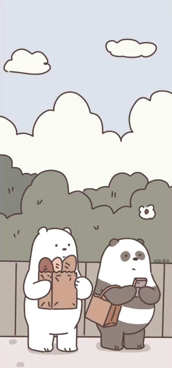 Hình nền We Bare Bears cute 39