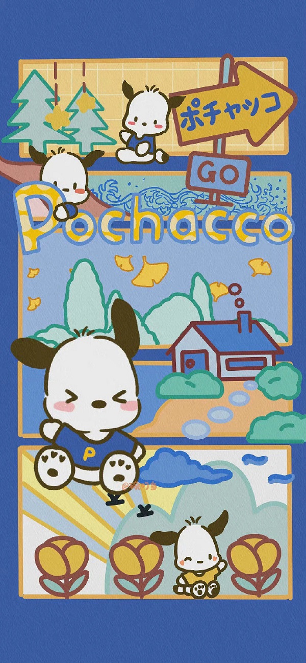 Hình nền Pochacco cute 4