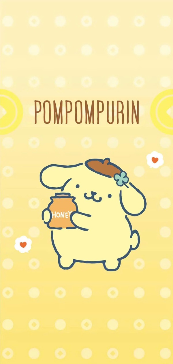 Hình nền Pompompurin cute 1