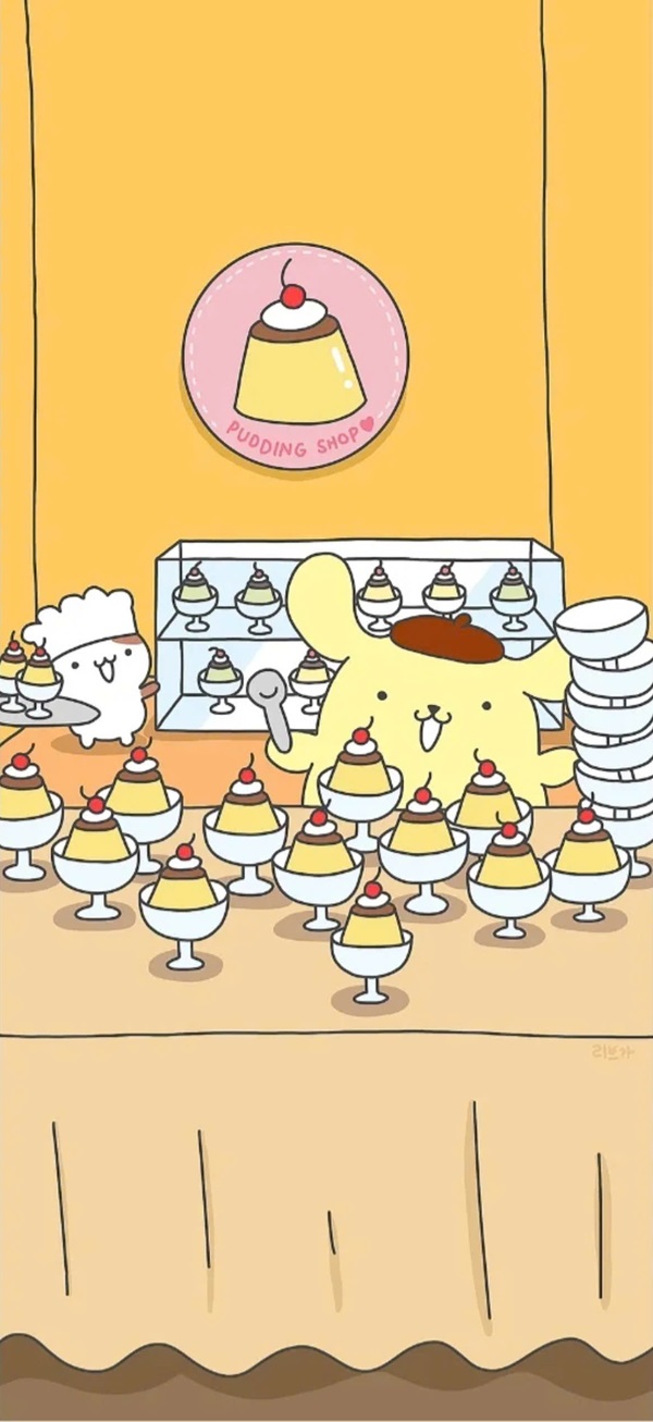 Hình nền Pompompurin cute 10