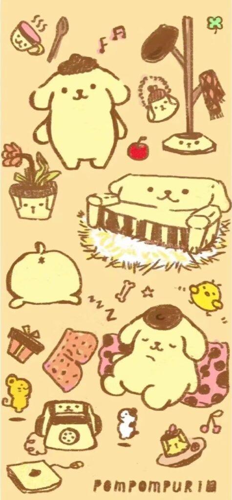 Tổng hợp 89+ Hình nền Pompompurin cute, đáng yêu