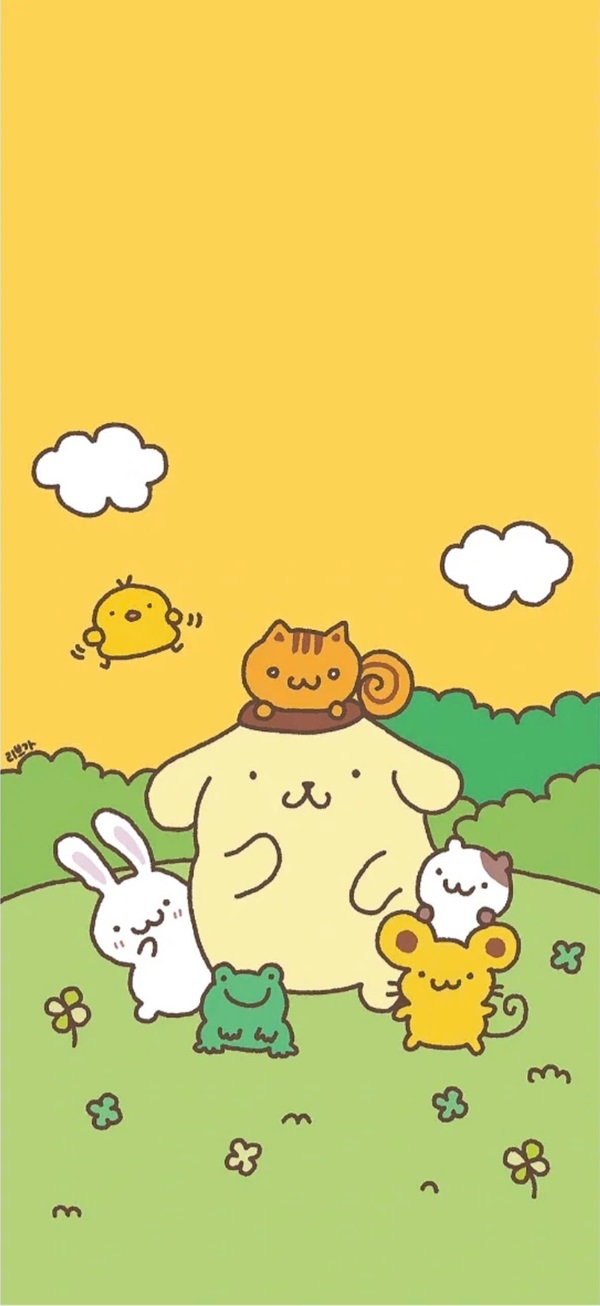 Hình nền Pompompurin cute 7