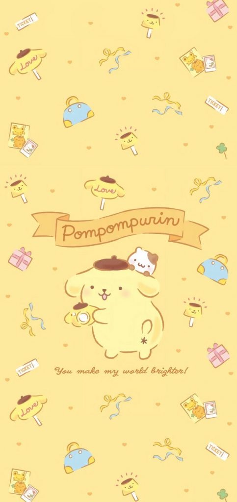 Tổng hợp 89+ Hình nền Pompompurin cute, đáng yêu