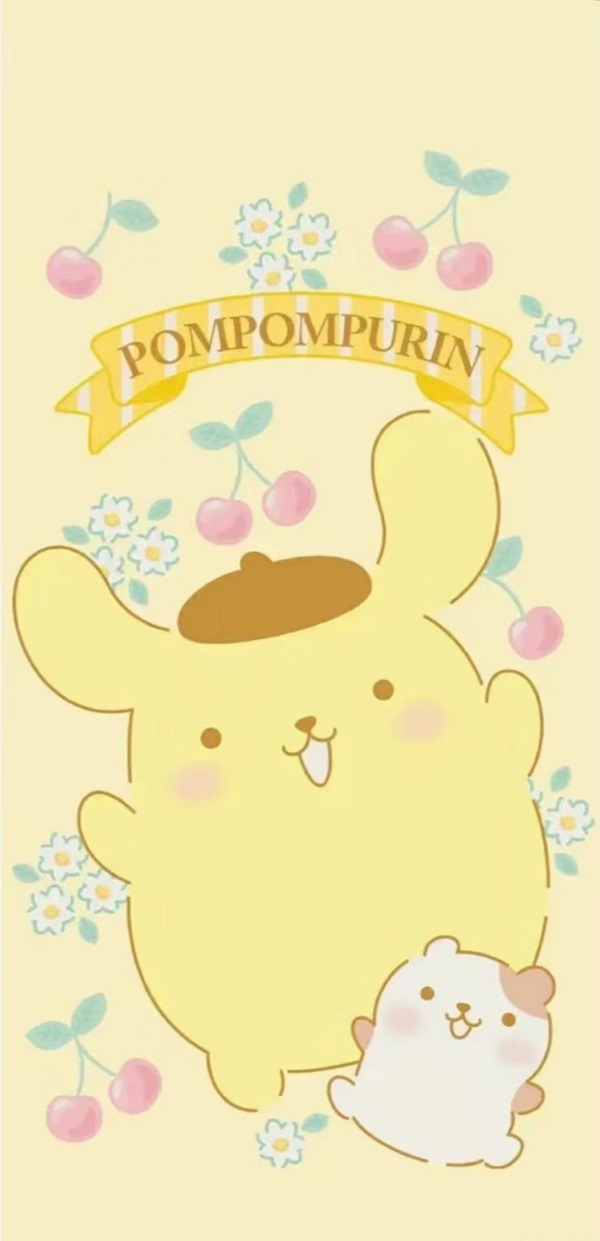 Hình nền Pompompurin tinh nghịch đáng yêu 7