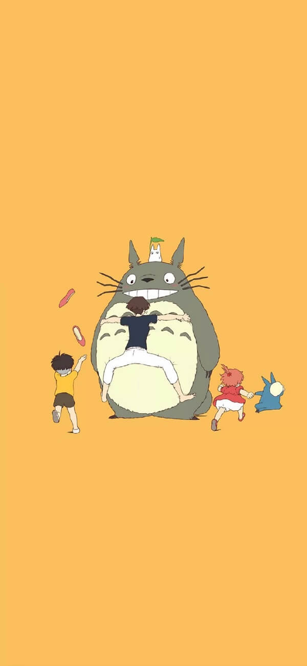 Hình nền Totoro cho iphone 1