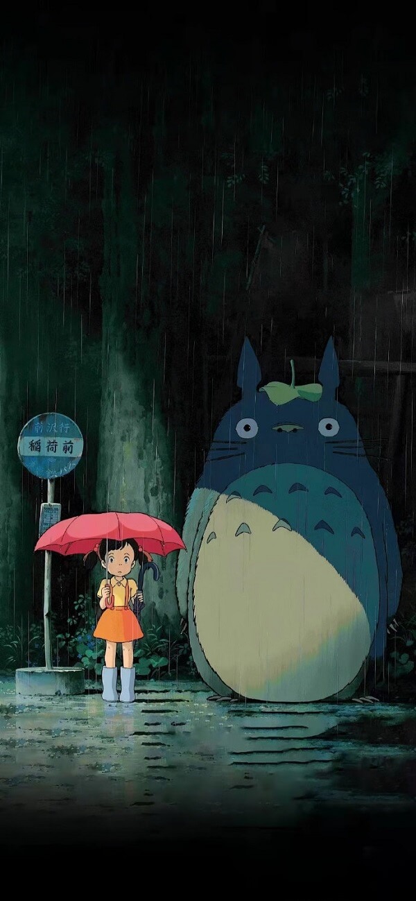 Hình nền Totoro cho iphone 2