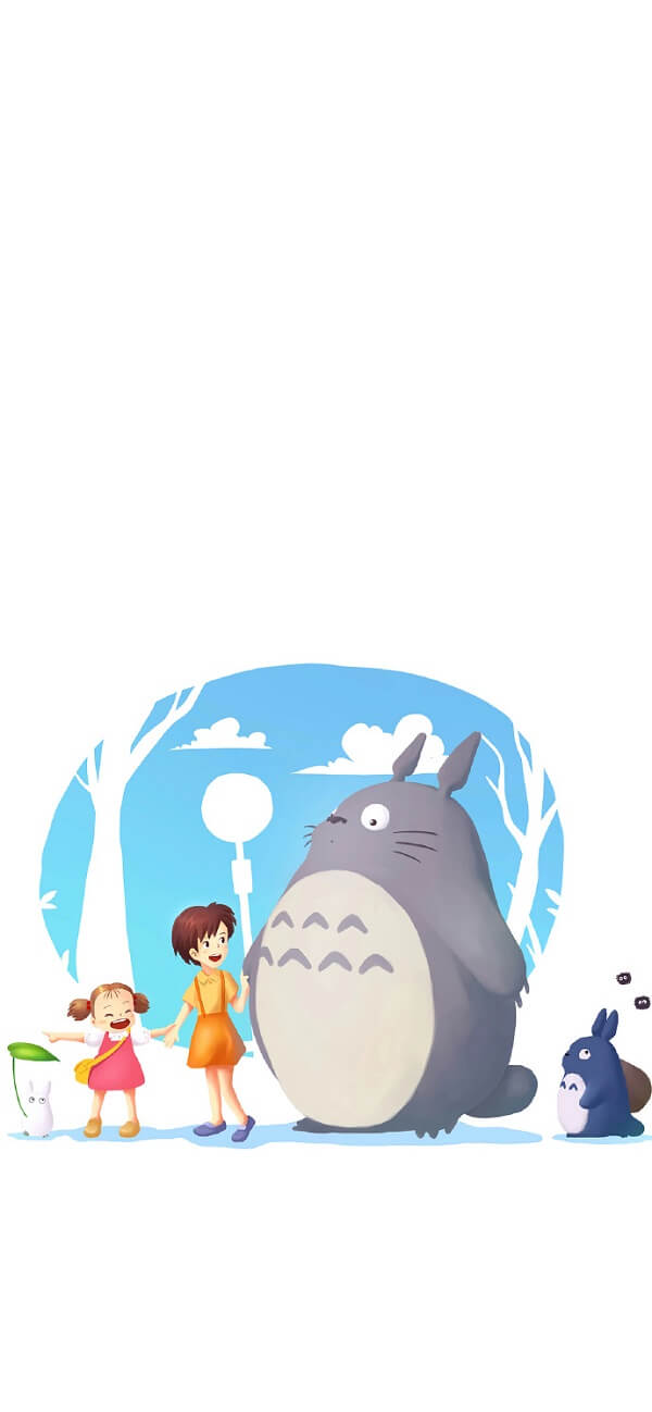 Hình nền Totoro dễ thương 4