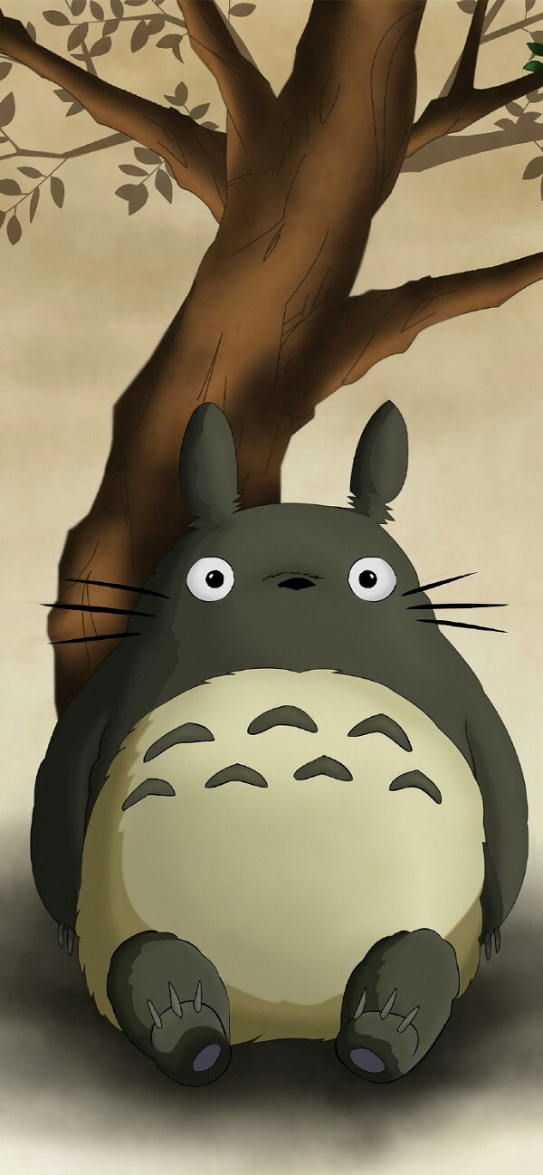 hình nền totoro cho điện thoại  2