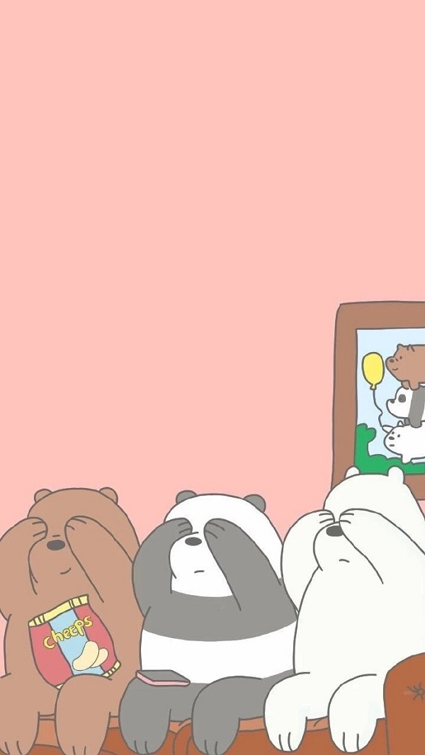 Hình nền We Bare Bears cute 4