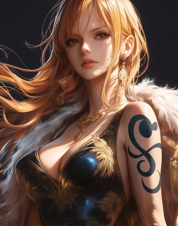 ảnh Nami sexy vú to 4