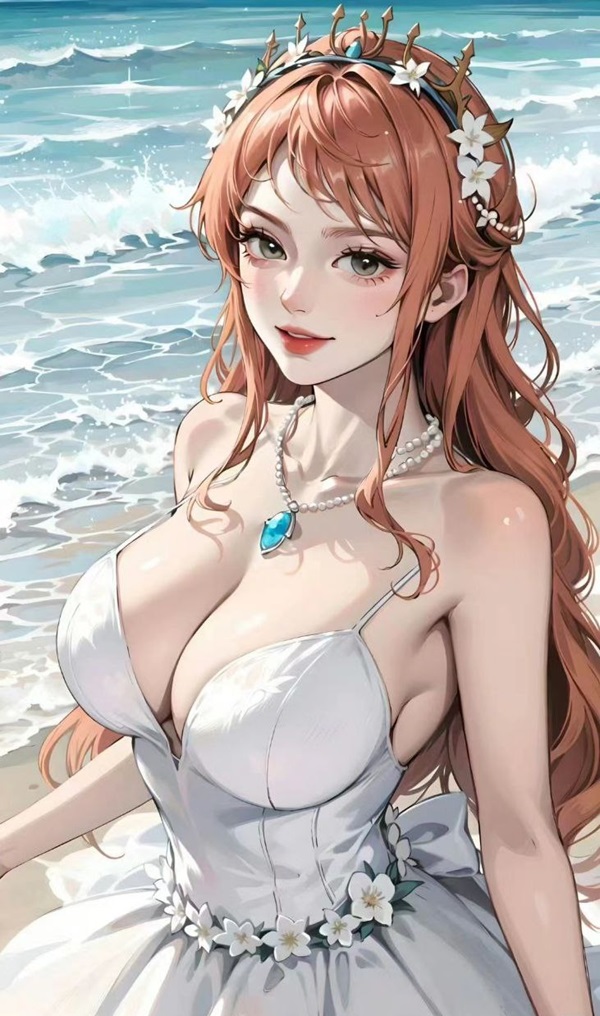 ảnh Nami sexy vú to 6