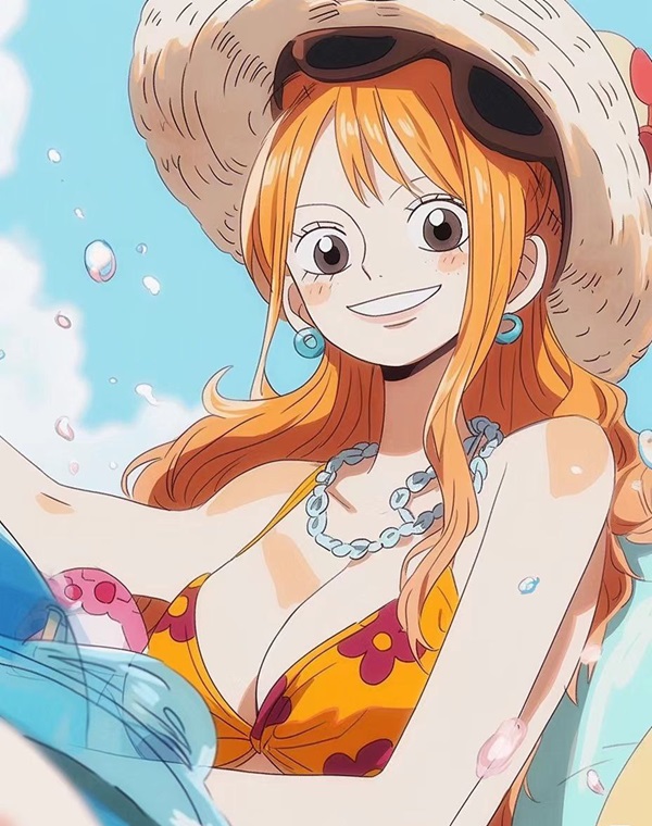 ảnh Nami sexy vú to 9