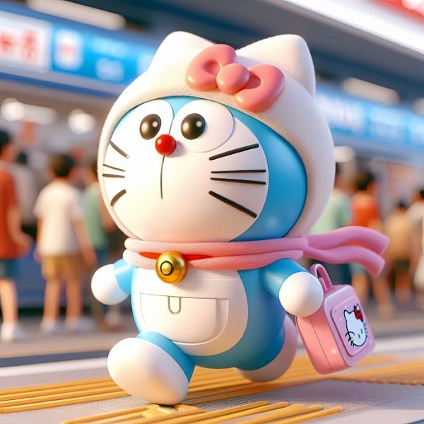 Avatar Doremon 3d cute 9