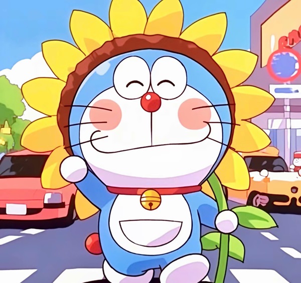 Avatar xanh dương doreamon 29