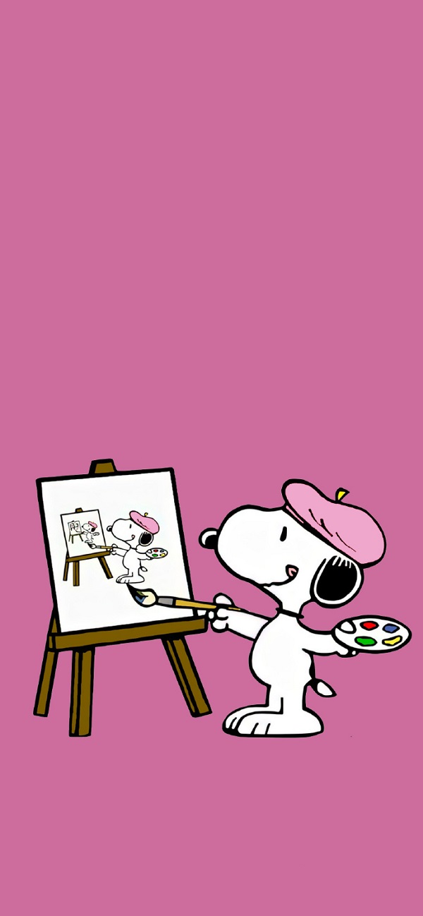 Hình nền Snoopy dễ thương 9