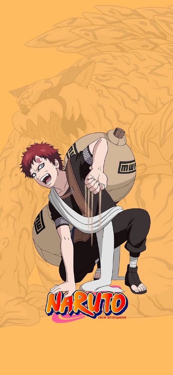 Hình nền Gaara x Naruto 4