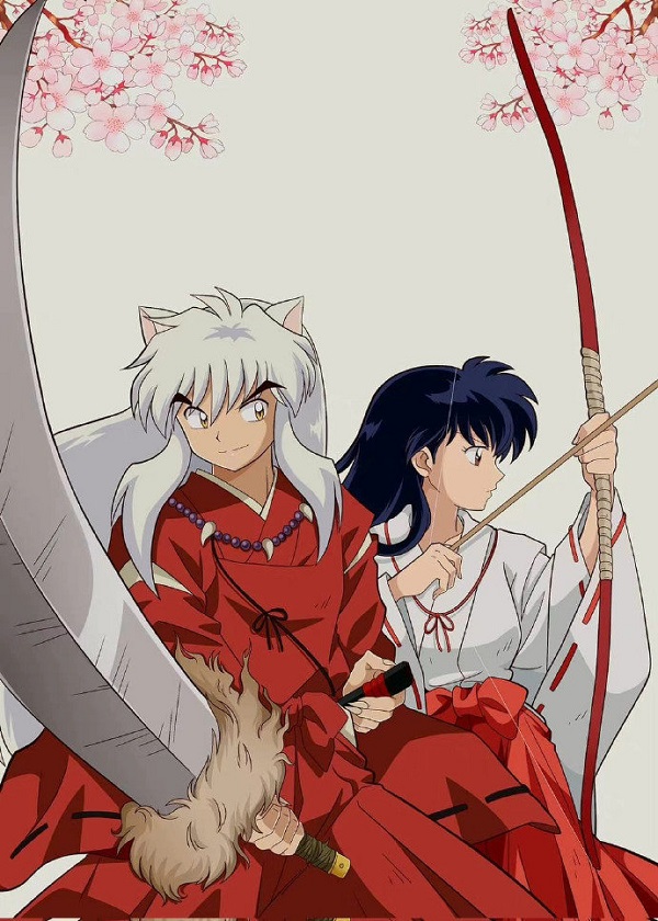 Hình nền Inuyasha và Kagome  2