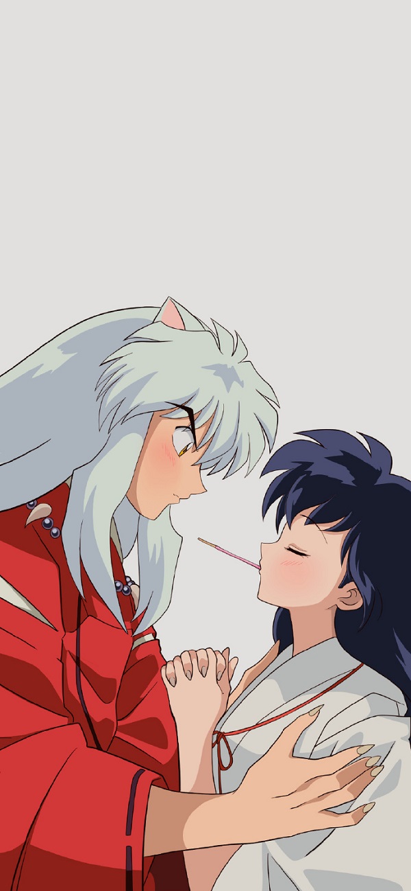 Hình nền Inuyasha và Kagome  1